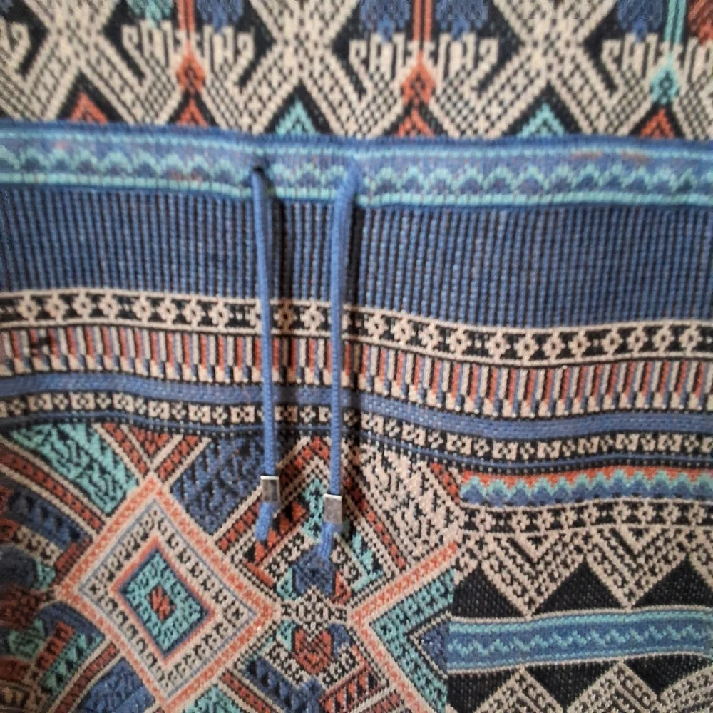 Peruvian Connection Moroccan Tile Jacquard Patterned Midi Dress wi - Picture 3 of 8